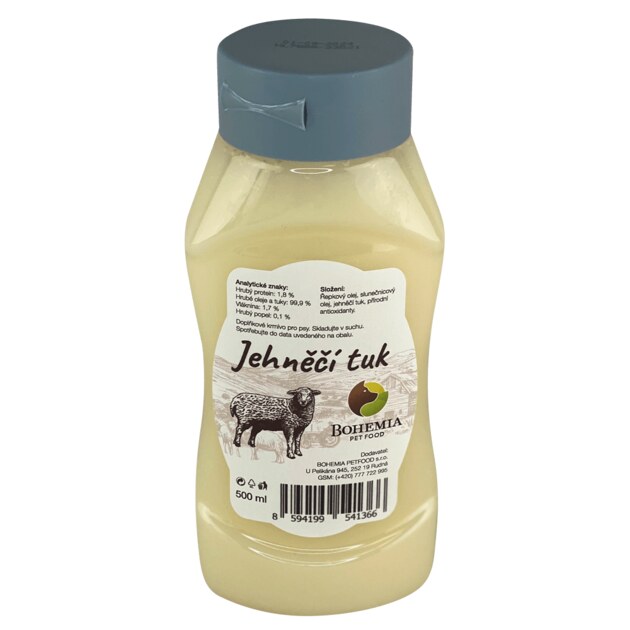 Výživný Jehněčí Tuk pro Psy - Přírodní Zdroj Energie a Omega-6 Mastných Kyselin - Objevte výživné benefity jehněčího tuku pro psy