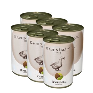 SIX PACK BOHEMIA Kachní maso ve vlastní šťávě 6x400g
