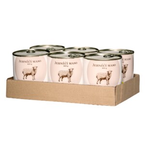 SIX PACK BOHEMIA Jehněčí maso ve vlastní šťávě 6x800 g